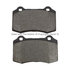 1002-0592M by MPA ELECTRICAL - Quality-Built Work Force Heavy Duty Brake Pads w/ Hardware