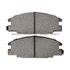 1003-0363C by MPA ELECTRICAL - Quality-Built Disc Brake Pad Set - Black Series, Ceramic, with Hardware