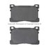 1003-1576C by MPA ELECTRICAL - Quality-Built Disc Brake Pad Set - Black Series, Ceramic, with Hardware