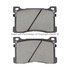 1003-1576C by MPA ELECTRICAL - Quality-Built Disc Brake Pad Set - Black Series, Ceramic, with Hardware