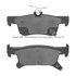 1003-2025C by MPA ELECTRICAL - Quality-Built Disc Brake Pad Set - Black Series, Ceramic, with Hardware