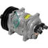 CO4017V by UNIVERSAL AIR CONDITIONER (UAC) - A/C Compressor -- Valeo TM15 Compressor Assembly