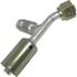 FT3113C by UNIVERSAL AIR CONDITIONER (UAC) - A/C Refrigerant Hose Fitting -- Alum. 45º Female Oring Beadlock Ftg. w/ Svc Port
