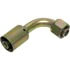Universal Air Conditioner (UAC) FT1323SBC A/C Refrigerant Hose Fitting A/C Refrigerant Hose Fitting -- Steel 90º Female Oring