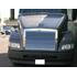 V-8009 by ARANDA - STAINLESS LOUVERED GRILL FITTING 1997 THRU 2003 VNL VOLVO TRUCKS