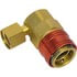 TO2234C by UNIVERSAL AIR CONDITIONER (UAC) - A/C Repair Tool -- Brass 90º Charging Coupler