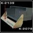 K-2078 by ARANDA - Battery or Tool Box Step Brackets Make Kenworth Model W900 Size 9 Units 1 Pr. Material Al. Gauge 3/16 Alloy #3060 Finish Hot Roll