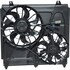 FA50475C by UNIVERSAL AIR CONDITIONER (UAC) - Dual Radiator and Condenser Fan Assembly -- Radiator-Condenser Fan Assy