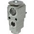 EX10709C by UNIVERSAL AIR CONDITIONER (UAC) - A/C Expansion Valve -- Block Expansion Valve