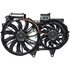 FA50182C by UNIVERSAL AIR CONDITIONER (UAC) - Dual Radiator and Condenser Fan Assembly -- Radiator-Condenser Fan Assy