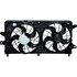 FA-50381C by UNIVERSAL AIR CONDITIONER (UAC) - Dual Radiator and Condenser Fan Assembly -- Radiator-Condenser Fan Assy