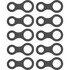 GA4453-10C by UNIVERSAL AIR CONDITIONER (UAC) - A/C Manifold Gasket -- Chrysler Metal Gasket w/o Oring