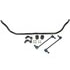Mevotech MS258138 Suspension Stabilizer Bar Kit Stabilizer Bar Kit