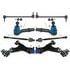 Mevotech MKIT10038 Suspension Kit - Front, 8-Piece Front End Supreme Steering and Suspension