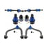 MKIT10070 by MEVOTECH - Suspension Kit - Front, 6-Piece Front End Steering Kit
