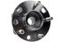 H512306 by MEVOTECH - Wheel Bearing and Hub Assembly