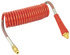 16A15RH by TECTRAN - Air Brake Hose Assembly - ArmorFlex HD ArmoCoil, Red, 15 ft., with Handles