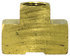 101F-A by TECTRAN - Air Brake Pipe Tee - Brass, 1/8 inches Pipe Thread, Forged