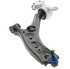 CMS601054 by MEVOTECH - Control Arm and Ball Joint Assembly