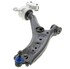 CMS601055 by MEVOTECH - Control Arm and Ball Joint Assembly