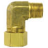 69-6B by TECTRAN - Compression Fitting - Brass, 3/8 - in. Tube, 1/4 - in. Thread, Male Elbow