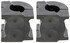 MS608171 by MEVOTECH - Suspension Stabilizer Bar Bushing Kit - Front, Black, Rubber, 0.98" ID