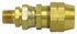 1105 by TECTRAN - Air Brake Air Line Fitting - Brass, 3/8 in. Hose I.D, Swivel Type, D.O.T