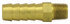 125-4A by TECTRAN - Air Tool Hose Barb - Brass, 1/4 in. I.D, 1/8 in. Thread, Hose Barb to Male Pipe