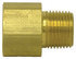 120-CC by TECTRAN - Air Brake Governor Adapter - Brass, 3/8 in. Female Pipe, 3/8 in. Male Thread