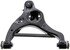 CMS401205 by MEVOTECH - Suspension Control Arm and Ball Joint Assembly - Front, LH, Lower, Stamped Steel, Greaseable