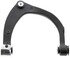 CMS501337 by MEVOTECH - Suspension Control Arm and Ball Joint Assembly - Front, LH, Upper, Forged Steel, Greaseable