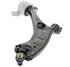 CMS601054 by MEVOTECH - Control Arm and Ball Joint Assembly