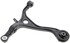 CMS601273 by MEVOTECH - Suspension Control Arm - Front, RH, Lower, Stamped Steel, Adjustable