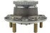 H512343 by MEVOTECH - Wheel Bearing and Hub Assembly