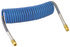 16212B by TECTRAN - Air Brake Hose Assembly - 12 ft., Coil, Blue, Industry Grade, with LIFESwivel Fitting