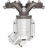 101122 by ATP TRANSMISSION PARTS - Exhaust Manifold with Integrated Catalytic Converter