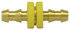 729-4 by TECTRAN - Air Brake Air Line Fitting - Brass, 1/4 inches Hose I.D, Splicer