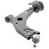 CMS10181 by MEVOTECH - Suspension Control Arm and Ball Joint Assembly - Mevotech Supreme CMS10181