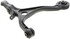 CMS601273 by MEVOTECH - Suspension Control Arm - Front, RH, Lower, Stamped Steel, Adjustable