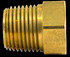 47828 by TECTRAN - Inverted Flare Fitting - Brass, 3/16 in. Male Flare, 1/4 in. Female Flare