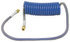 16215-72B by TECTRAN - Air Brake Hose Assembly - 15 ft., Coil, Blue, Industry Grade, with LIFESwivel Fitting