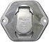 670-7220A by TECTRAN - Trailer Receptacle Socket - 7-Way, Die-Cast, with 20 AMP Breaker, Solid Pin Type