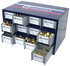 CAB9 by TECTRAN - Storage Container - 12-Drawer Section, for Brass Fittings