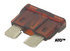 88-0023 by TECTRAN - Multi-Purpose Fuse - ATO Fast Acting Blade, Tan, Rated for 32 VDC