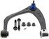 CMS501337 by MEVOTECH - Suspension Control Arm and Ball Joint Assembly - Front, LH, Upper, Forged Steel, Greaseable