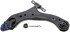 CMS861301 by MEVOTECH - Suspension Control Arm and Ball Joint Assembly - Front, LH, Lower, Stamped Steel, Greaseable