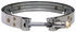 HV588 by TECTRAN - Hose Clamp - 5.88 in. Nominal Dia., Stainless Steel, Turbo V-Band
