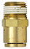 PL1368-4A by TECTRAN - Air Brake Air Line Connector Fitting - 1/4 in. Tube, 1/8 in. Thread, Push-Lock, Male