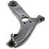 GS901131 by MEVOTECH - Suspension Control Arm and Ball Joint Assembly - Front, LH, Lower, Stamped Steel, Pre-Greased