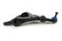 GS501057 by MEVOTECH - Control Arm and Ball